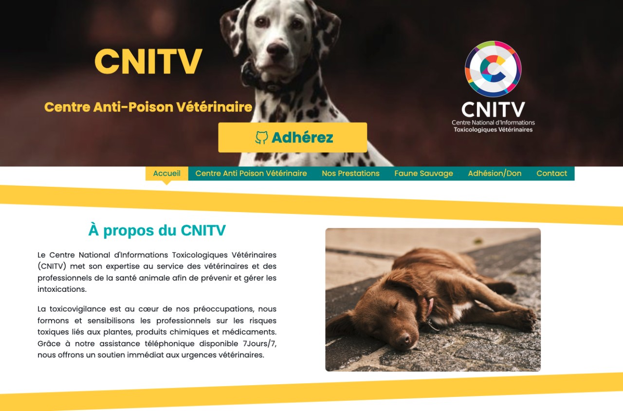 Cnitv Centre National D'informations Toxicologiques Vétérinaires